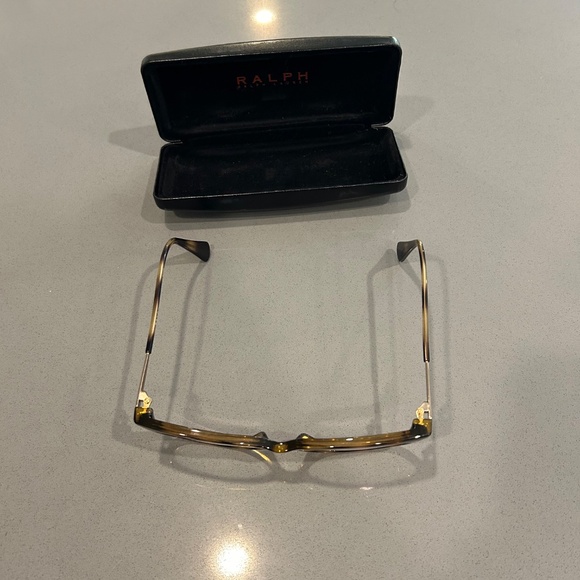 Ralph Lauren Tortoiseshell Eyeglasses + Case - Picture 5 of 6